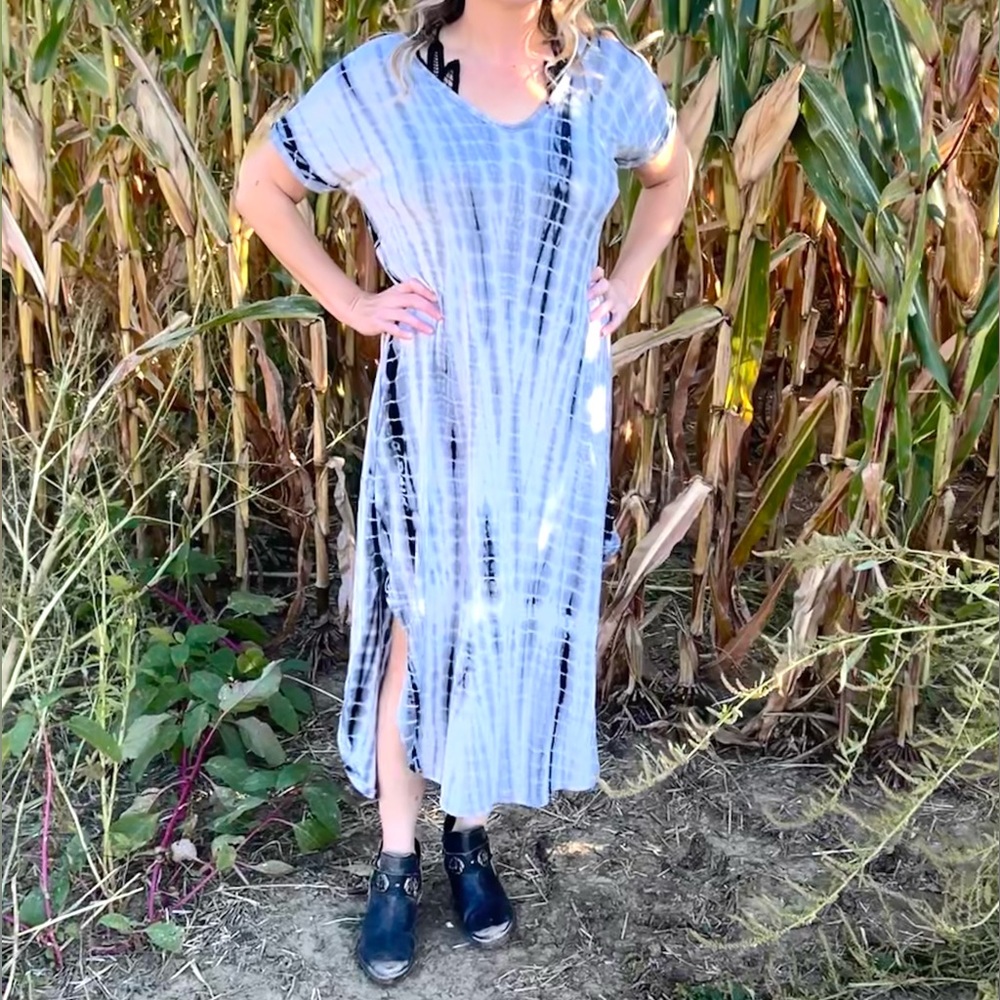 Tie Dyed Maxi Dress